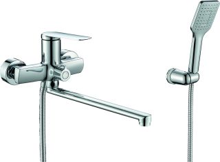 Смеситель для ванны с длинным поворотным изливом RUSH Bering (BE5535-51)